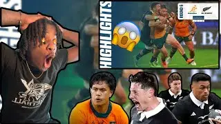 THE ALL BLACKS DID THAT?! 😱 Australia vs New Zealand 2025 Reaction