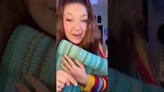 February 2022 Temperature Blanket Update! #shorts #temperatureblanket #crochet