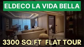 Eldeco La Vida Bella | 4BHK Sample Apartment Tour | Construction Update & Overview #Sector12