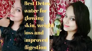Try this amazing Detox water for glowing skin and weight loss #glowingskin #healthylifestyle #health