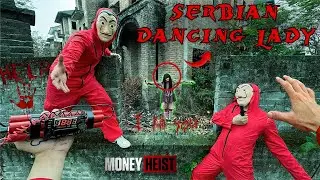MONEY HEIST ESCAPING SERBIAN DANCING LADY 79 | Epic Parkour POV HORROR Movie Chase