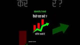 How to Identify Trend in Trading 📊 #markethunter