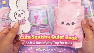 Cute Squishy Quiet Book 💕 Soft & Satisfying Toy for Kids