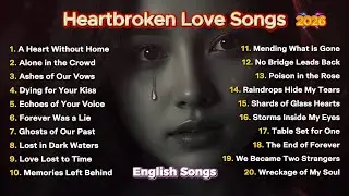 Broken Hearts Playlist 2026 💔 | Trending English Sad Songs on TikTok