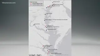 Groundwater of military installations close to Chesapeake Bay contaminated with toxic chemicals