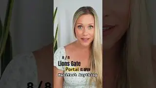 Lions Gate Portal Is Open | DO THIS TODAY TO MANIFEST FAST! #lionsgateportal #manifestation #shorts