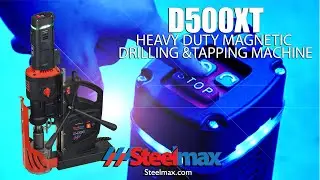 Steelmax D500XT Heavy Duty Drilling & Tapping Machine