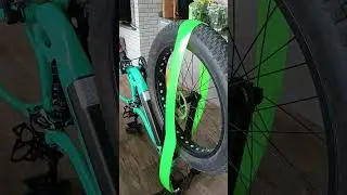 FAT Bike com fita Anti Furo e pneu vibrando?