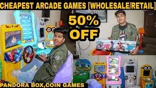 Cheapest Arcade Games Market [wholesale/retail] |pandora box,car games,coin games,etc |Delhi |2019