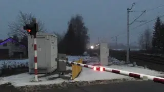 Dwa towarowe i IC Prater w Dankowicach