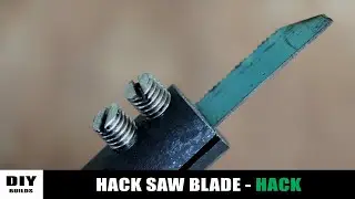 Broken Hacksaw Blade Hack | Home Made Tool Idea | Diy Tools | Diamleon Diy Builds
