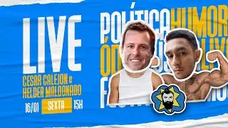 🔴 LIVE 15H-SEXTA (16/01): AS NOTÍCIAS E POLÊMICAS DO DIA COM HELDER E CALEJON | Galãs Feios