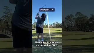 3 holes at Amen Corner. #houston #golfswing #golf #masters #houston #houstongolf