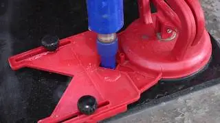 Wet Tile Drilling Kit  [For Hard tiles] including Porcelain and Granite with the Marcrist PG850