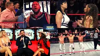 Impact Wrestling Sacrifice 2023 Results-Steve Maclin Taps Out, Scott D'Amore & Tasha Steelz Returns