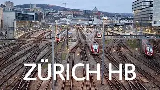 🇨🇭Zürich Hauptbahnhof - Zugbewegungen - 30.12.2025