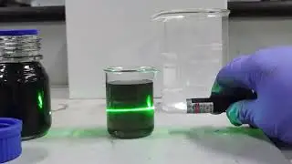 MXene tyndall effect