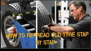 how to retread old tyre stap by stap