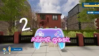 Sleep ASMR Geek House flipper 2