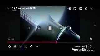 Space Mountain Promo Disneyland Paris French Version (1995-2025)