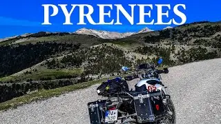Solo Motorcycle trip PYRENEES - 6500km of adventure through Swiss and Italian Alps, France and Spain