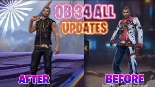OB 34 Updates all changes in free fire | Neon Beast | latest updates
