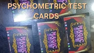 PSYCHOMETRIC  TEST CARDS #patilmagic #patilmagicshop #mentalism #mindreader #mentalmagic 