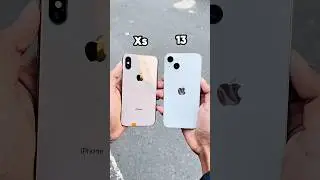iPhone Xs против iPhone 13 || Тест зума камеры! #шорты