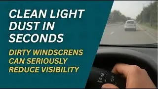 How to Safely Clean Light Dust from Your Car Windscreen and Why It Matters ( Pashto ). #windscreen