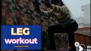 leg Workout Home workout  #legworkoutathome  #legworkout #lowerbodyworkout @manishafiitzen