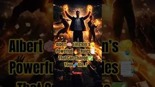 Albert🧠 Einstein&rsquo;s💡Powerfull🔥  Rules📑That Can Change✅ Your🧬life..?#motivation #b2motivation