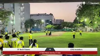 IT Tech Titans vs CFO Invaders | Dell Premier League XIV(Quarter Final) | Live - Hyderabad (Telangan