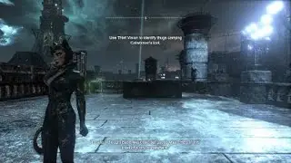 Arkham City - Catwoman vs Two-Face & his thugs (HARD difficulty)