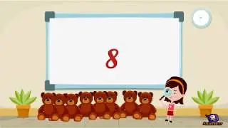 Kids Learning Numbers with music and teddy bears 6 to 10