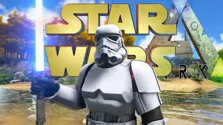 Ark Survival Evolved - STAR WARS - Light Sabers, Storm Trooper Armor, Blaster Rifles - Gameplay
