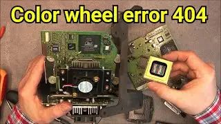 Giant 3-DLP Panasonic videoprojector teardown