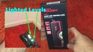 Walmart Black Friday Holiday 2024 Deal Hyper Tough Laser Line Torpedo Level $10 43661