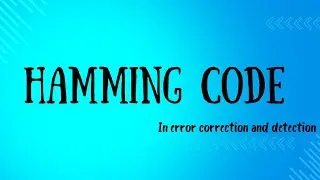 Hamming code || Stld || Dld || Dc || Cn || #engineering ||