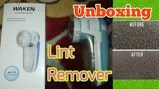 Waken Lint Remover| How to use it | Remove Cloths lints