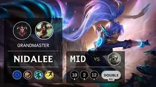 Nidalee Mid vs Camille - EUW Grandmaster Patch 9.12
