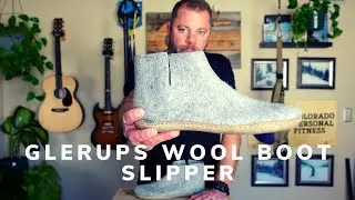 Тапочки-сапожки Glerups Wool Boot Slippers с кожаной подошвой - Engearment.com