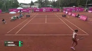 Anastasiia Sobolieva (UKR) vs Hanne Vandewinkel [6] (BEL) // 2-6 0-6 // W125 Ljubljana // 2nd Round