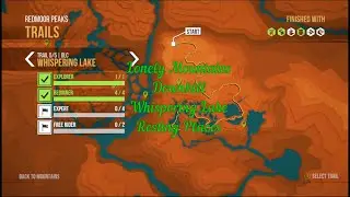 Whispering Lake Resting Places - Redmoor Peaks DLC Trail 5 - Lonely Mountains Downhill