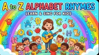 A For Apple | Alphabet Rhymes | Kids Learning Rymes story | Diva Toons 🌟
