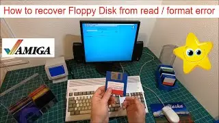 How to recover Floppy Disks from read / format error to be usable again on Amiga PC Macintosh