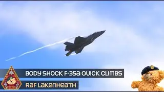 AWESOME POWER F-35 UNRESTRICTED CLIMBS &bull; TED'S QUICK CLIMB FRIDAY &bull; RAF LAKENHEATH 23.02.24