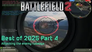 Battlefield 2 Best of 2025 Highlights Pt 4 - Attacking jetpads and runways #battlefield #pcgameplay