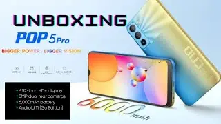 Unboxing the $100 Tecno Pop 5 Pro