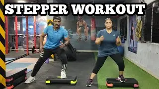 STEPPER WORKOUT For Instant Weight Loss | Actress Meera | RD Fitness Unlimited Tamil