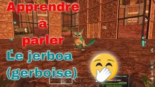 Comment apprendre le jerboa (gerboise) sur ark ascended scorched.